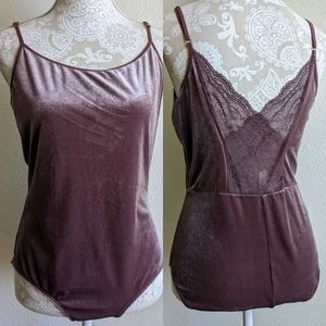 Velvet & Lace Bodysuit